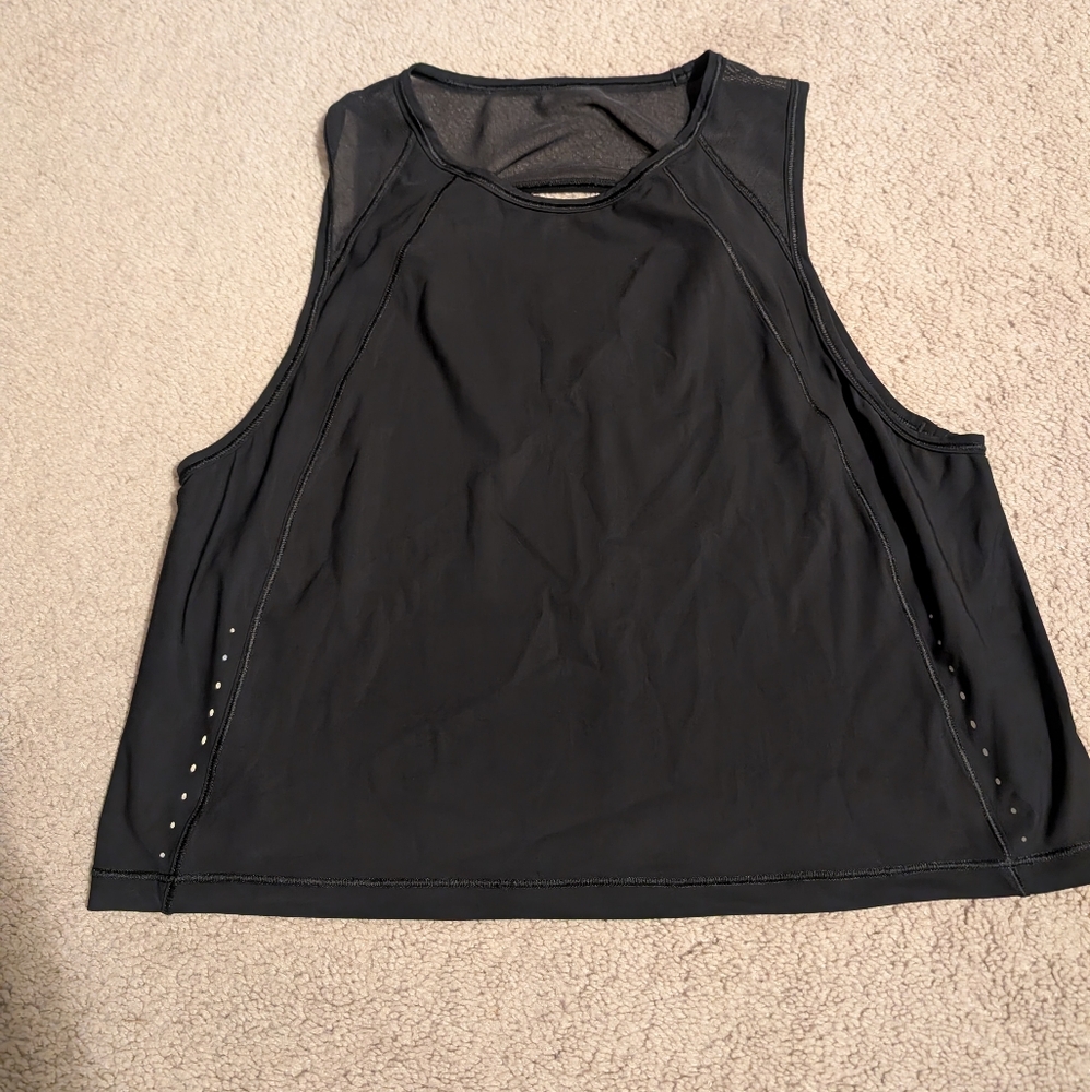 Lululemon Sculpt Cropped Tank
